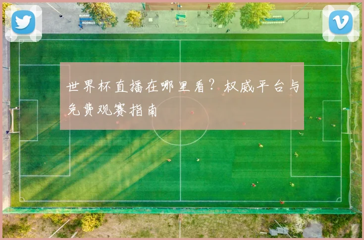 世界杯直播在哪里看?权威平台与免费观赛指南